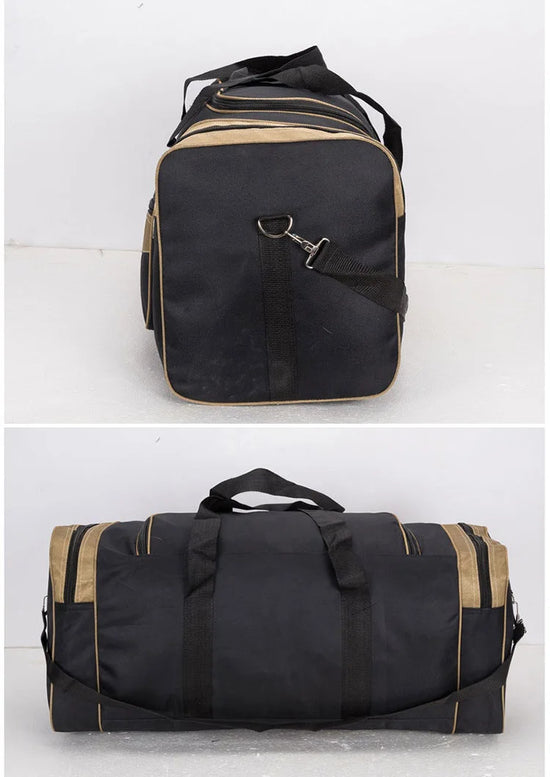 Luggage Travel Bag Gym Fitness Handbags for Women Men Outdoor Sports Shoulder Large Storage Duffel Training Long Distance Bag - Tasawoq