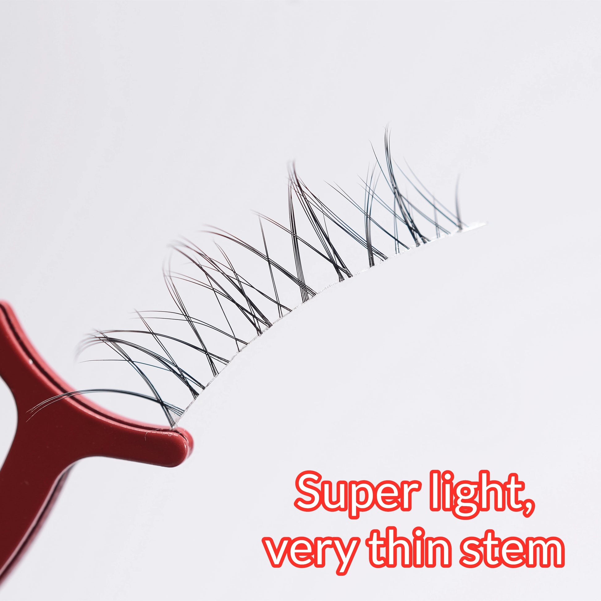 4pairs Natural False Eyelashes Thin Band Hand Made Short Lighter Eyelash Cosplay Korean Fashion Wispy Extension Makeup Tools - Tasawoq