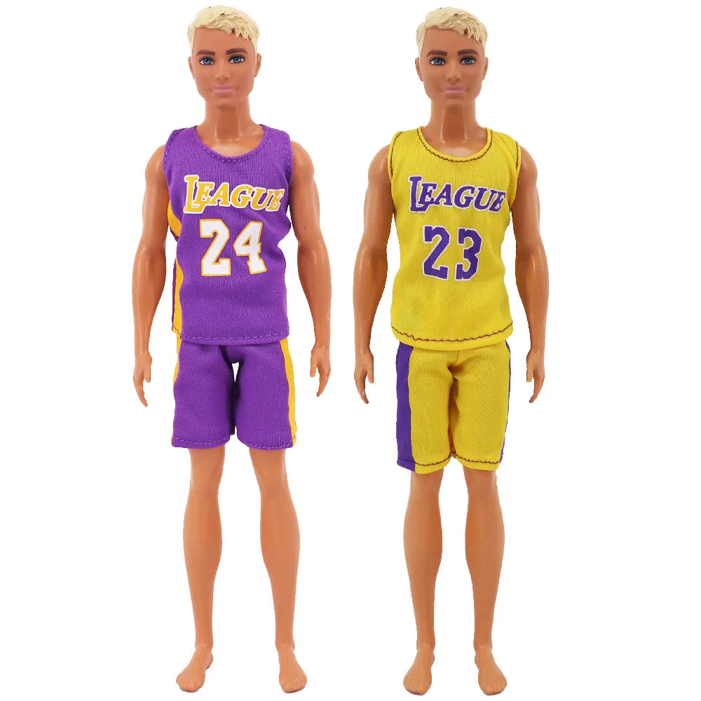 25 Style Ken 11.5inch Doll Clothes Sportswear Prince's Daily Clothing Overcoat for Babi 30 Cm Ken Boy Clothes,Birthday Present - Tasawoq
