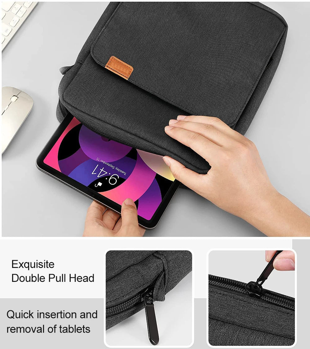 Shoulder Bag for MacBook Air M1 Case 2023 New M2 13 inch Laptop Bag for iPad Air 5 Pro 12.9 11 10th Gen S9 8 7 Plus women / men - Tasawoq