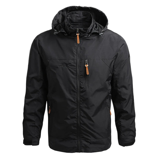 2024 Winter Jacket Fashion Coat Hoodies Camping Hiking Jacket Men's Casual Waterproof Jacket Windbreaker Men Outerwear Clothes - Tasawoq