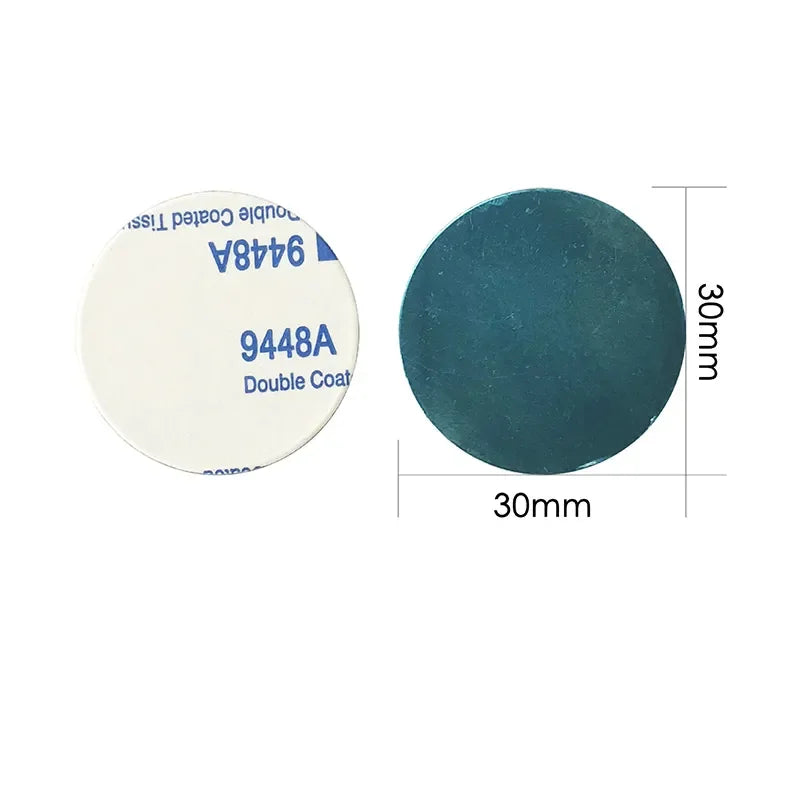 1/5/20PCS Sticker Metal Plate disk iron sheet for Magnet Mobile Phone Holder For Magnetic Car Phone Stand Holder Not Magnetic