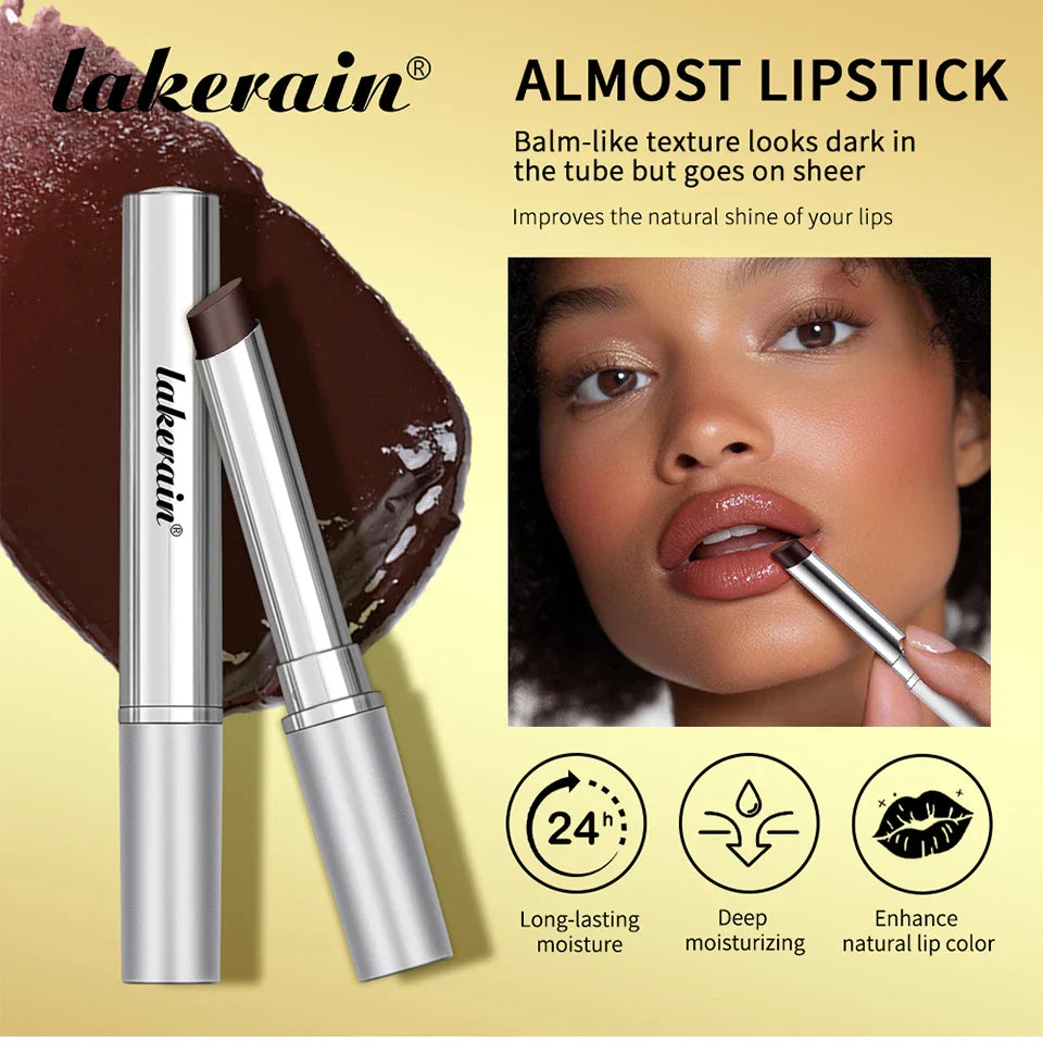 Colorless Black Honey Lip Balm Lipstick Long Lasting Hygienic Moisturizing Lips Plumper Nourish Makeup Lip Care Cosmetics - Tasawoq