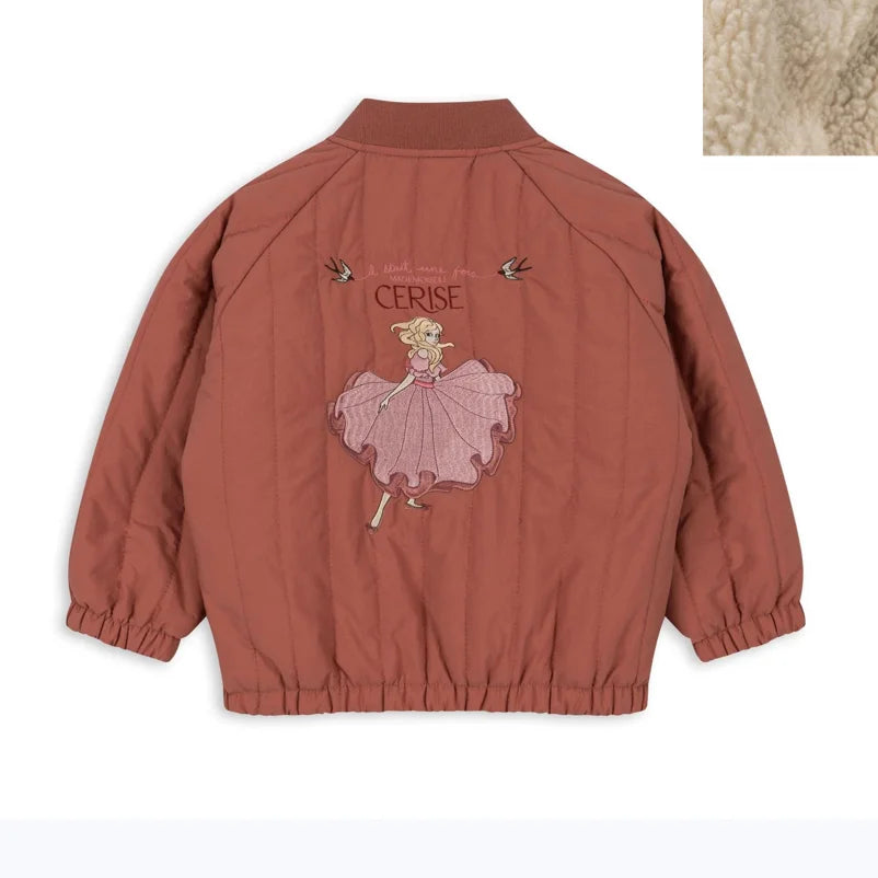 Children's Jackets 2024 Fall And Winter New Cartoon Fashion Boys And Girls Coat Cotton Warm Korean Jacket Children's Clothing - Tasawoq