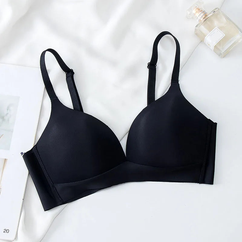 FallSweet Women Push Up Bra Girls Seamless Bras Japanese Style Wireless Underwear No Steel Ring Bralette Sexy Female Lingerie - Tasawoq