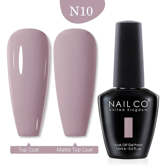 NAILCO Red Colors Series 15ML Nail Gel Polish Nail Supplies Semi Permanent For Nail Art Manicure Soak Off LED UV Hybrid Varnish - Tasawoq