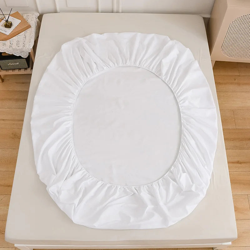 Kuup High Quality Fitted Sheet 90/180/150x200 Cm Mattress Cover Elastic Band Bed Sheet Queen King Size No Pillowcases Included - Tasawoq