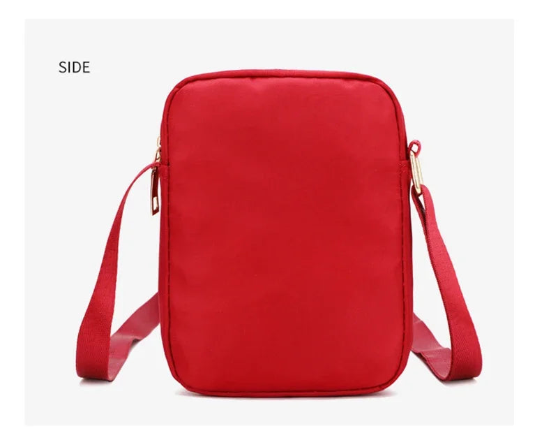 Women Bag Waterproof Shoulder Bag Crossbody Zipper Mobile Phone Lady Female Multifunction Handbag Wrist Purse Womens Pouch - Tasawoq
