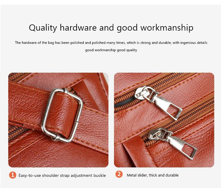 Women's Bag 2025 Trend Korean Handbags Designer Luxury Brand Ladies Shoulder Bags Soft Leather Fashion Versatile Crossbody Bag - Tasawoq
