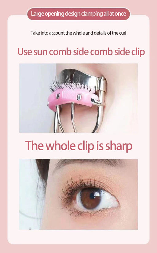 Professional Rose Gold Eyelash Curler Eyelash Cosmetics Makeup Tools Ladies Accessories Quick Styling Compact Portable - Tasawoq