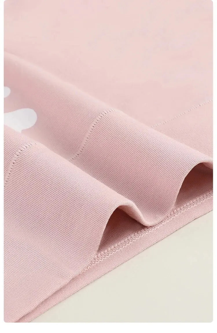 4Pcs Women's Panties High Waist Underwear Fashion Print Girls Briefs Breathable Cotton Panty Plus Size M-5XL Female Lingerie - Tasawoq