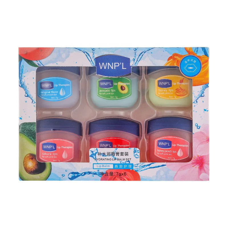 8/6/4/1PCs Lip Balm Moisturizing Lipstick Base Moisturizer Makeup Natural Plant Anti-Cracking Lip Care Petroleum Jelly Lip Balm - Tasawoq