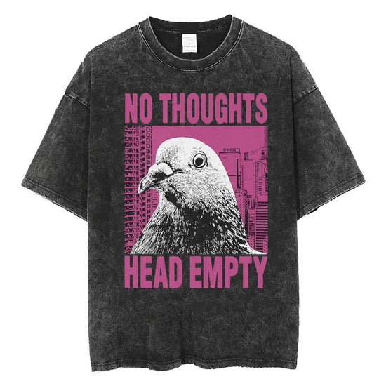 The Horrors Are Never Ending Yet I Remain Silly T-shirt Funny Japanese Style Frog Retro Washed T Shirt Men's Oversized Tees Tops - Tasawoq