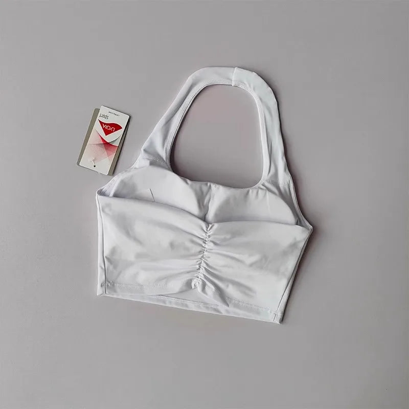 Beautiful Back Shockproof Sports Bra for Women Sexy Gym Fitness Underwear Slim Elastic Yoga Crop Top Activewear - Tasawoq