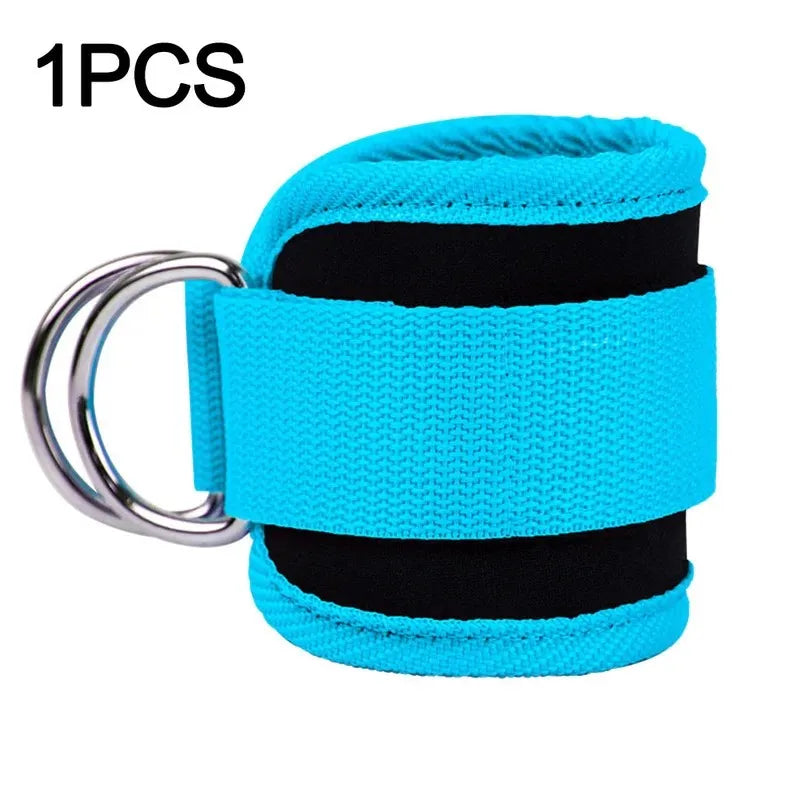 1PC Padded Ankle Straps Ankle Straps for Cable Machines Double D-Ring Fitness Ankle Cuffs for Gym Workouts Rebate Leg Extensions - Tasawoq