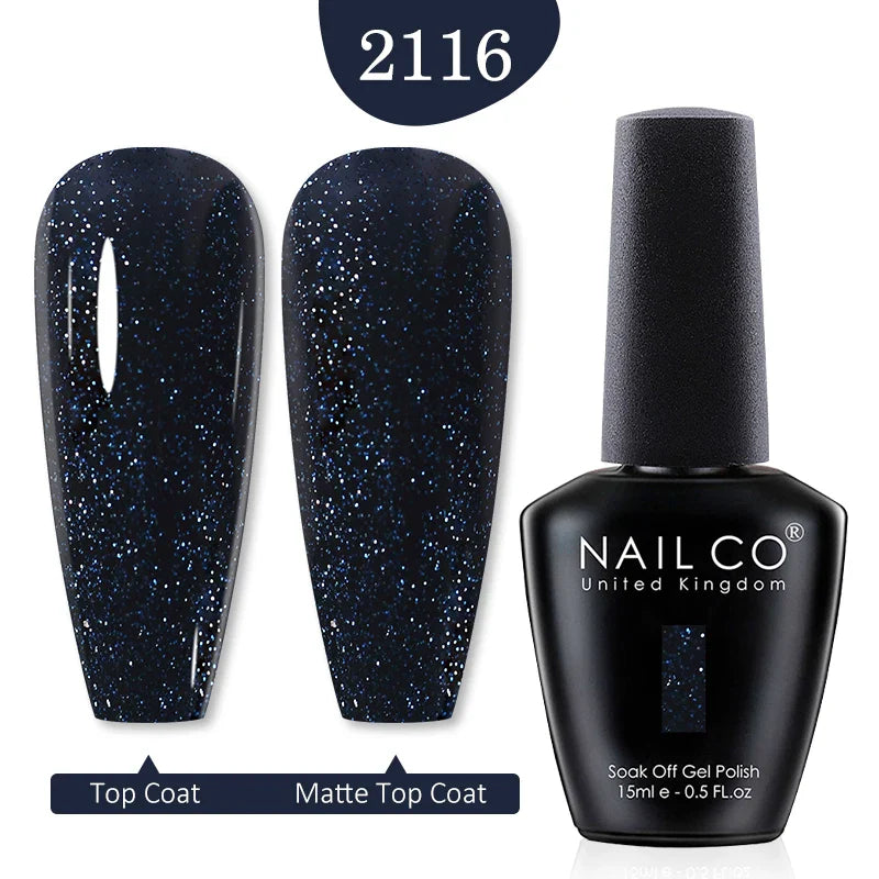 NAILCO Red Colors Series 15ML Nail Gel Polish Nail Supplies Semi Permanent For Nail Art Manicure Soak Off LED UV Hybrid Varnish - Tasawoq