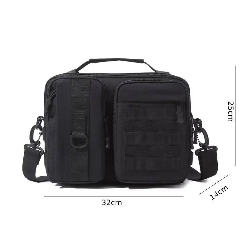 Trekking Tactical Handbags Shoulder Bag Camping for Man Hiking Travel Climbing Fishing Sling Crossbody Outdoor Weekend Molle Bag - Tasawoq