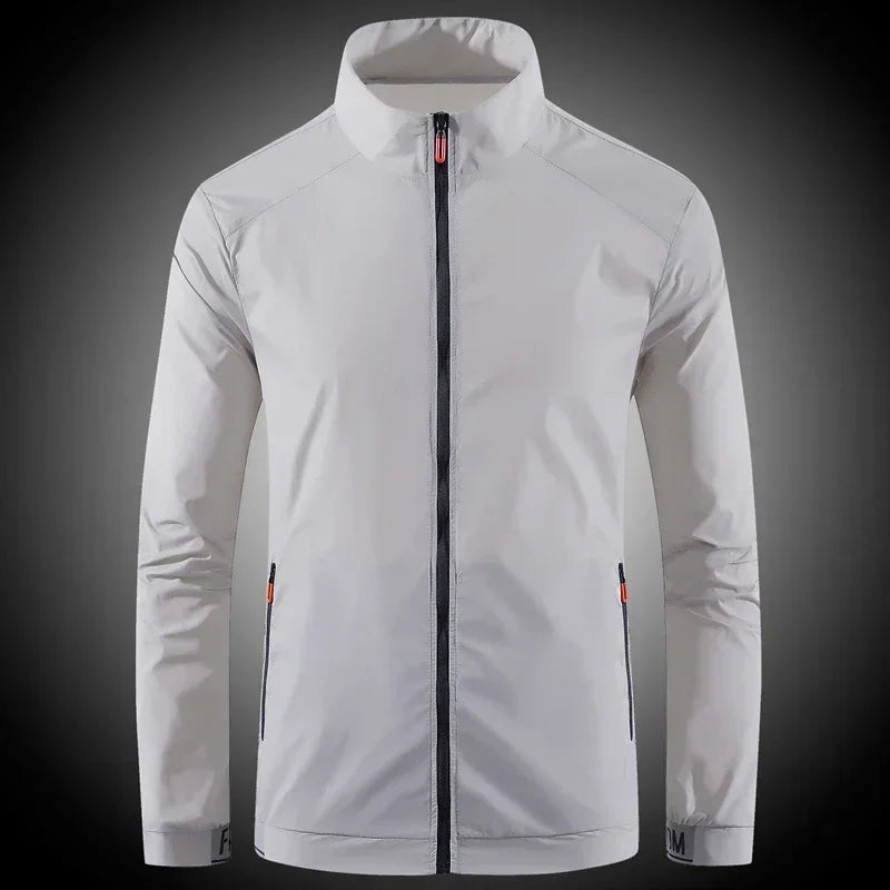 Sunscreen Coats Men's Breathable Sports Waterproof Jacket Summer UV Protection Outdoor Fishing Skin Clothing - Tasawoq