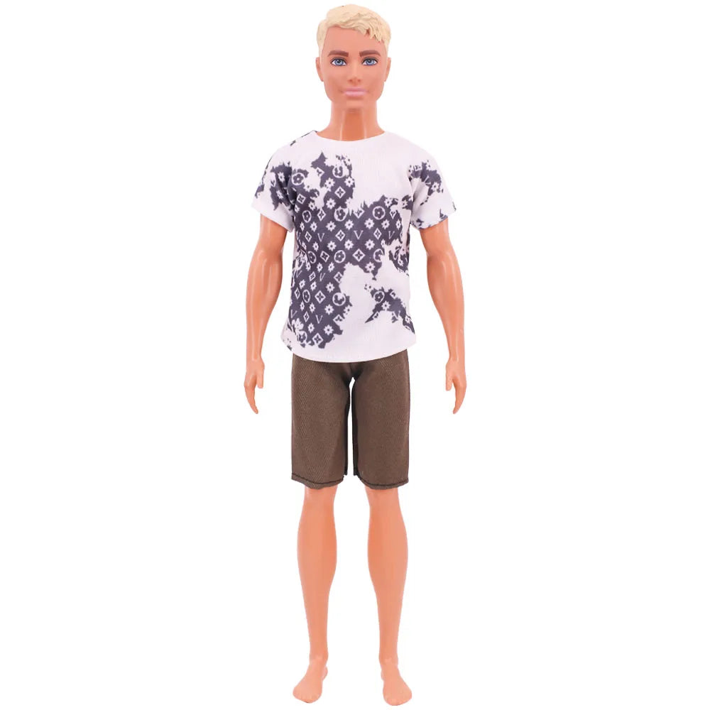 25 Style Ken 11.5inch Doll Clothes Sportswear Prince's Daily Clothing Overcoat for Babi 30 Cm Ken Boy Clothes,Birthday Present - Tasawoq