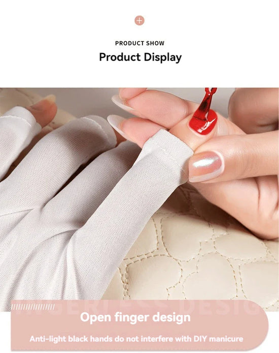 Nail Gloves Anti-UV Anti-blackening Anti-illumination TANNING Tanning Light Therapy Machine Blackening Anti-radiation Baking Lam - Tasawoq