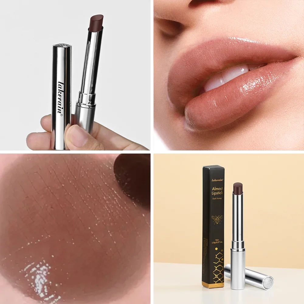 Colorless Black Honey Lip Balm Lipstick Long Lasting Hygienic Moisturizing Lips Plumper Nourish Makeup Lip Care Cosmetics - Tasawoq