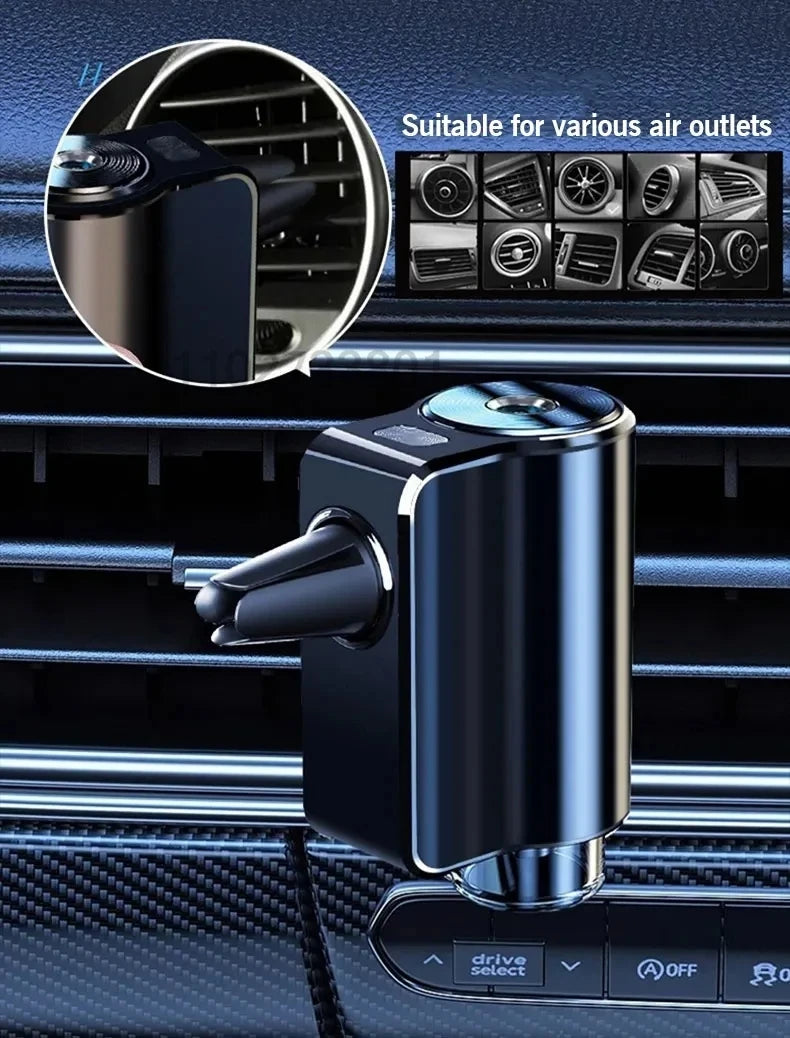 Car Aroma Diffuser Smart Car Air Fresheners Electric Vent Aromatherapy Diffuser Automatic Deodorizer Auto Interior Accessories