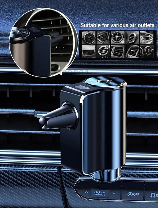 Car Aroma Diffuser Smart Car Air Fresheners Electric Vent Aromatherapy Diffuser Automatic Deodorizer Auto Interior Accessories