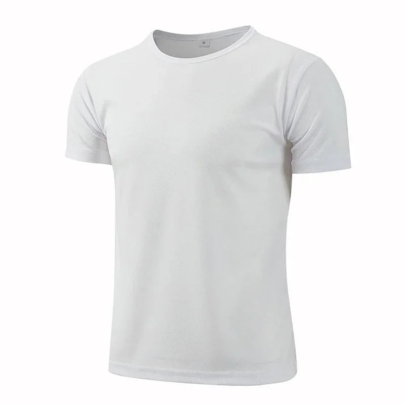 Breathable Quick-Dry Sports T-Shirt for Teenagers – Summer Gym & Running Fitness Shirt, Short Sleeve Trainer Top - Tasawoq