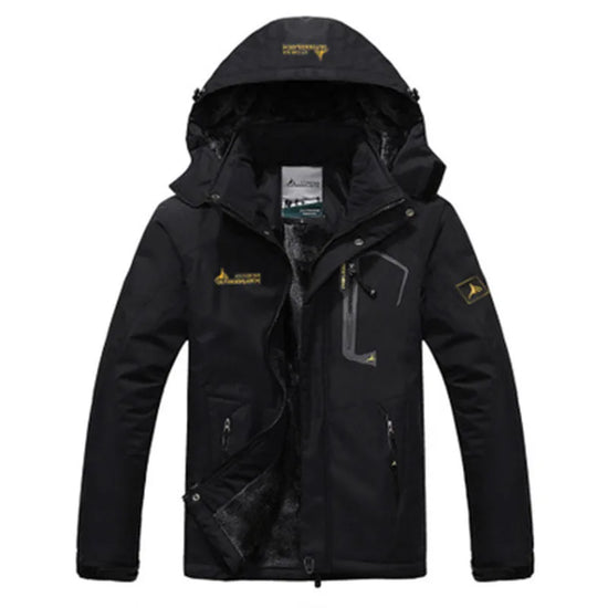 Winter Parka Men Windbreak Plus Thick Warm Windproof Fur Coats Male Military Hooded Anorak Jackets Men's Winter Jackets - Tasawoq