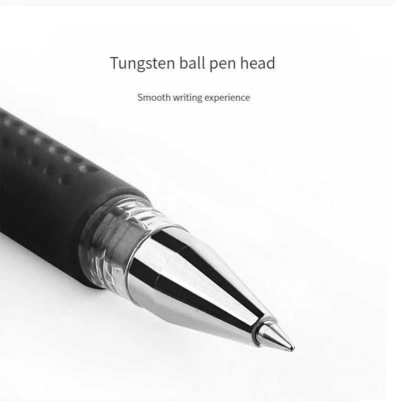 35/25pcs Gel Pen Set School Supplies Black Blue Red Ink Color 0.5mm Ballpoint Pen Kawaii PenWriting Tool School OfficeStationery