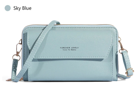 2023 New Crossbody Bag for Women Summer Small Market Simple One Shoulder Bag for Mobile Phone Double Layer Casual Small Body Bag - Tasawoq