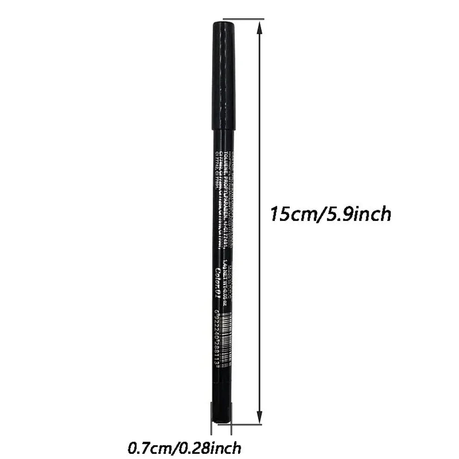 14-Color Colourful Eyeliner Pen, High Pigmented Pearly Shimmer Metallic Smokey Punk Gothic Style Eyeliner, Long Lasting Waterpro - Tasawoq