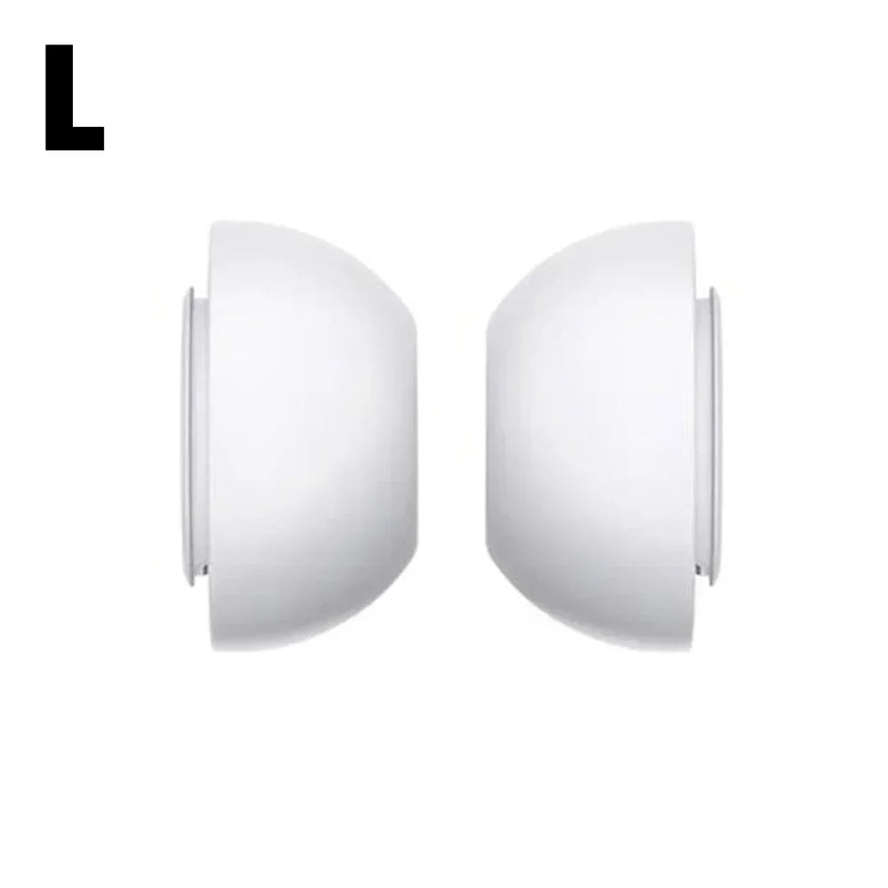 Replacement Eartips For AirPods Pro 1st 2nd Ear Tips Buds Silicone Rubber Eartips Earbuds Cap Gel Accessories XS/S/M/L White - Tasawoq