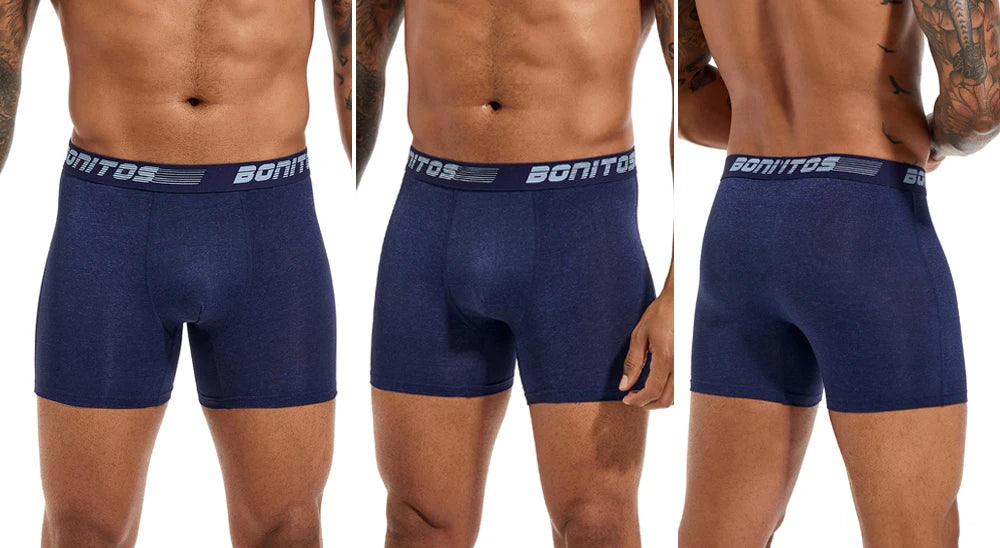 5pcs Pack 2025 Men Panties Polyester Underwear Male Brand Boxer And Underpants For Homme Lot Luxury Set Sexy Shorts Gift Slip - Tasawoq