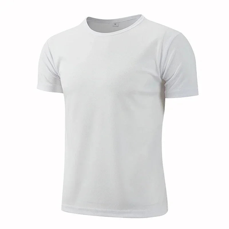 Breathable Quick-Dry Sports T-Shirt for Teenagers – Summer Gym & Running Fitness Shirt, Short Sleeve Trainer Top - Tasawoq