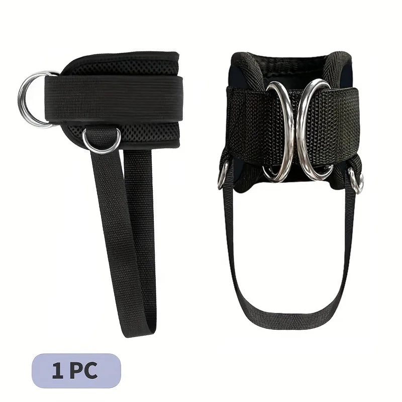 1PC Padded Ankle Straps Ankle Straps for Cable Machines Double D-Ring Fitness Ankle Cuffs for Gym Workouts Rebate Leg Extensions - Tasawoq