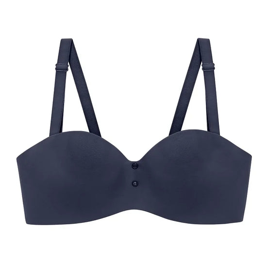 Women Sexy Seamless Bras Adjustable Push Up Brassiere No Steel Female Comfortable Underwear Ladies Solid Color Lingerie Bralette - Tasawoq