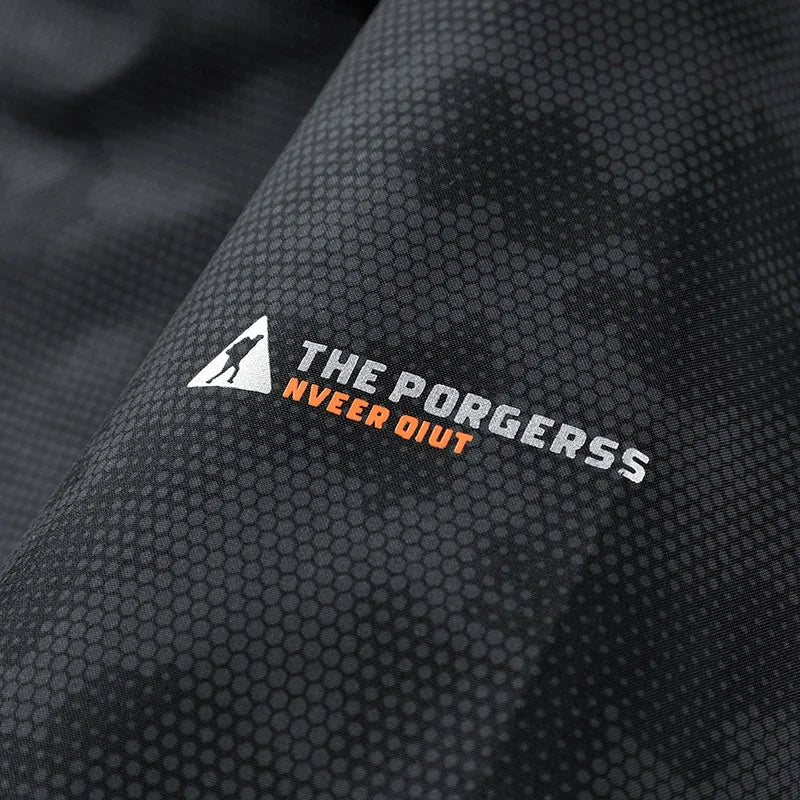 Hooded Hiking Jacket Men Outdoor Bomber Jackets Waterproof Windbreaker 2024 Spring Autumn Sports Casual Cargo Jackets Mens Coats - Tasawoq