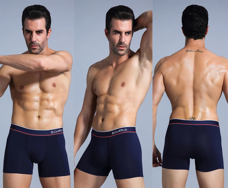 Cotton Print Boxers For Man Underwear Mens Boxer Shorts And Underpants Sexy Men's Panties Plus Size Calecon Homme Brands - Tasawoq