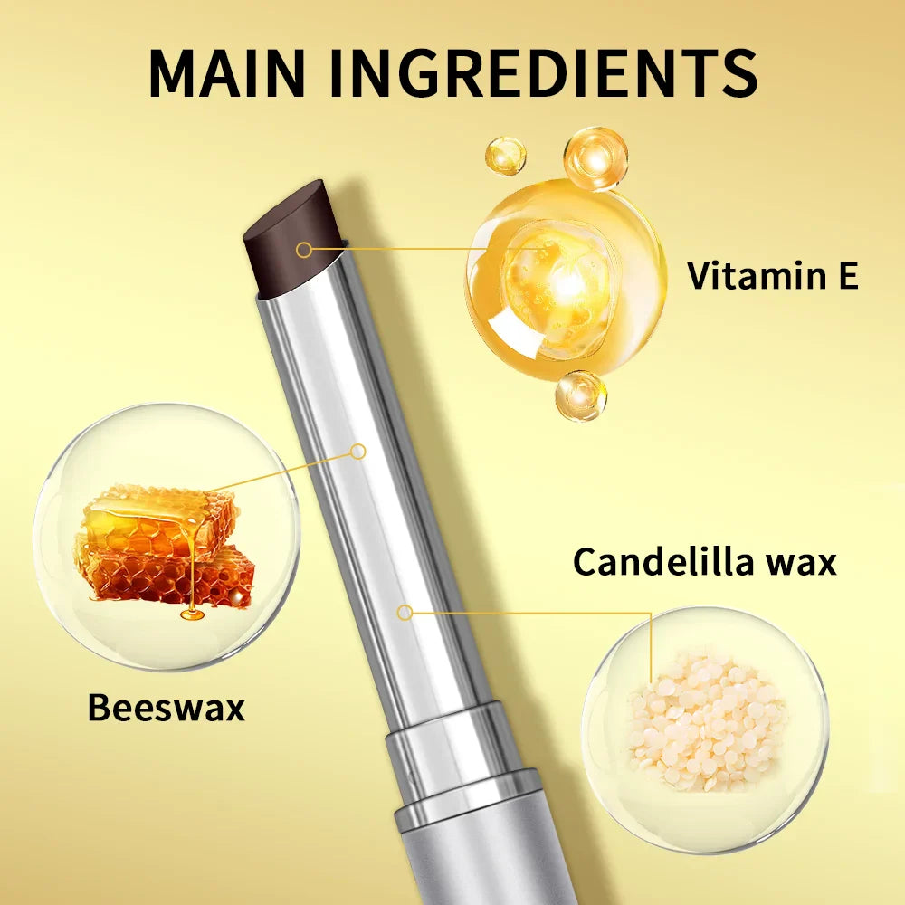 Colorless Black Honey Lip Balm Lipstick Long Lasting Hygienic Moisturizing Lips Plumper Nourish Makeup Lip Care Cosmetics - Tasawoq