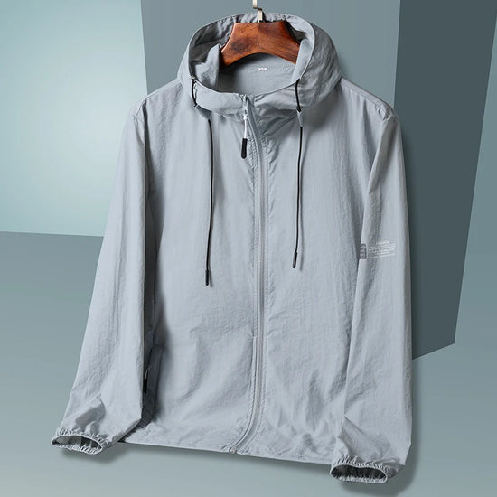 2025 Summer Hooded Jacket Men Women Sun Protection Clothing Fishing Hunting Clothes Quick Dry Skin Windbreaker - Tasawoq