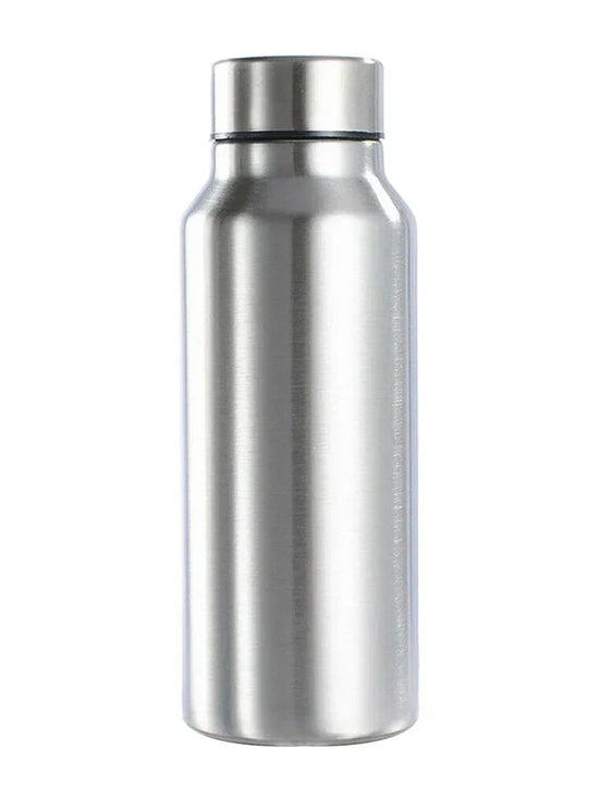 1000ML Stainless Steel Sport Bottle Single-Layer Red Water Cup Metal Flask Drinkware Camping Sports Gym - Tasawoq