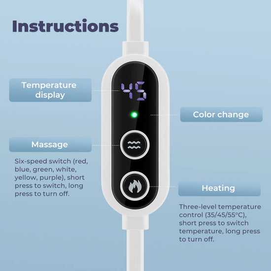 Hot Compress and Massage Eye Mask Electric Heated Eye Massager for Relieve Eye Strain Dark Circles Sleeping Mask Eyeshades - Tasawoq