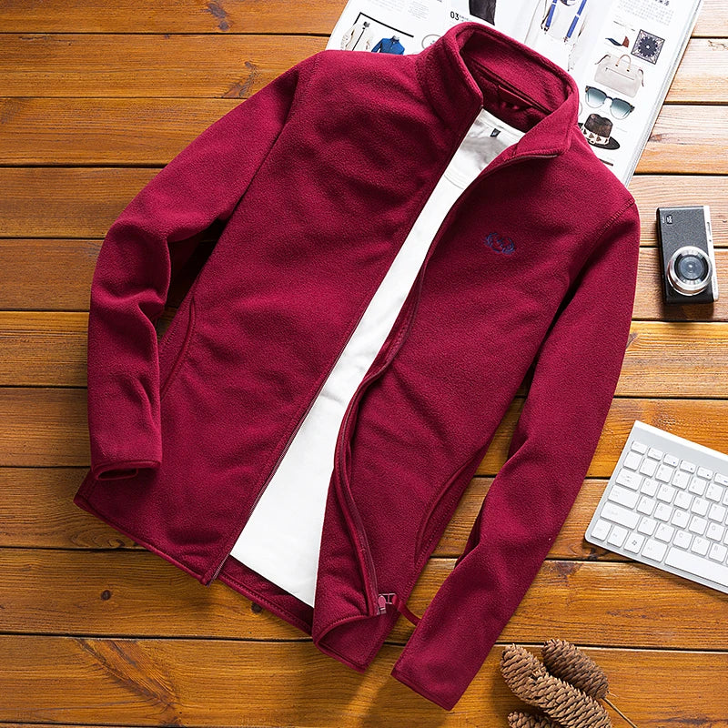 Man Fleece Tactical Softshell Jacket outwear Windbreaker Thermal Sporting male Tourism Mountain coats men Army jackets - Tasawoq