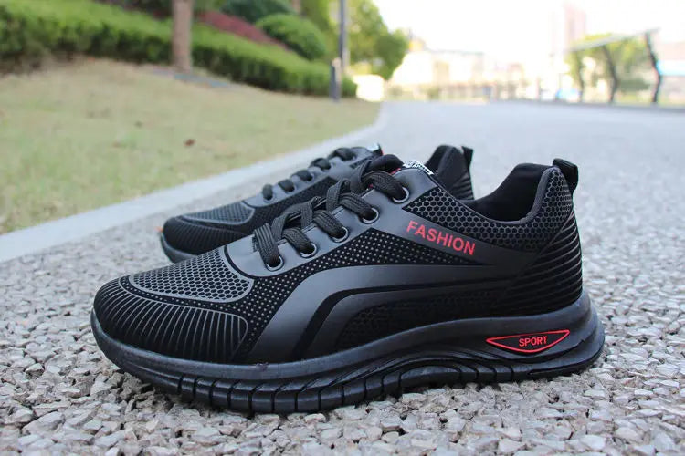 Men's Casual Sneakers New Breathable Sports Shoes Male Spring Fashion Antislip Wear-resisting Running Trainers Outdoor Men Shoes - Tasawoq