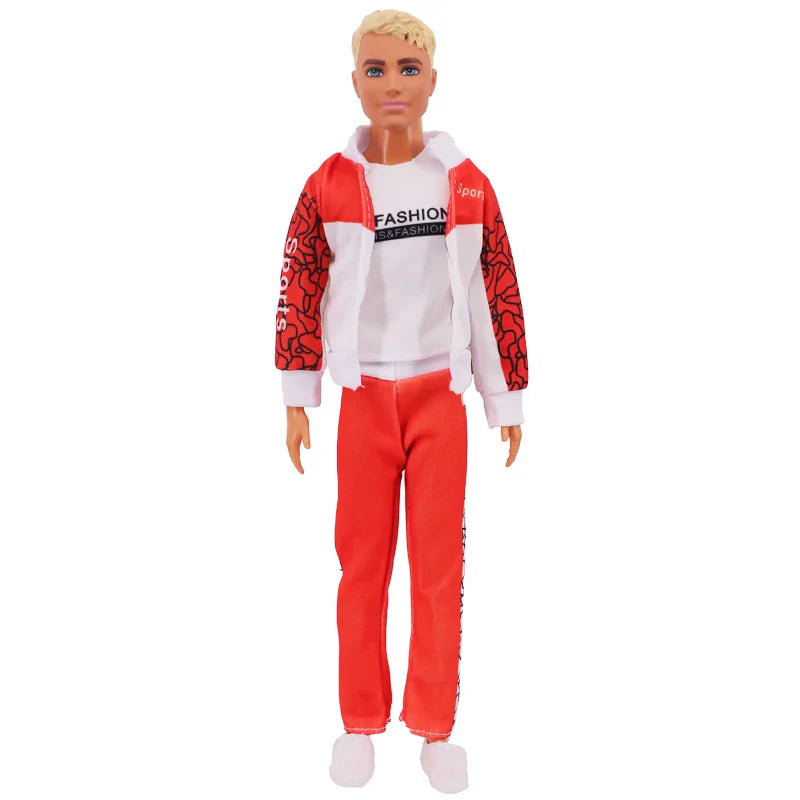 25 Style Ken 11.5inch Doll Clothes Sportswear Prince's Daily Clothing Overcoat for Babi 30 Cm Ken Boy Clothes,Birthday Present - Tasawoq