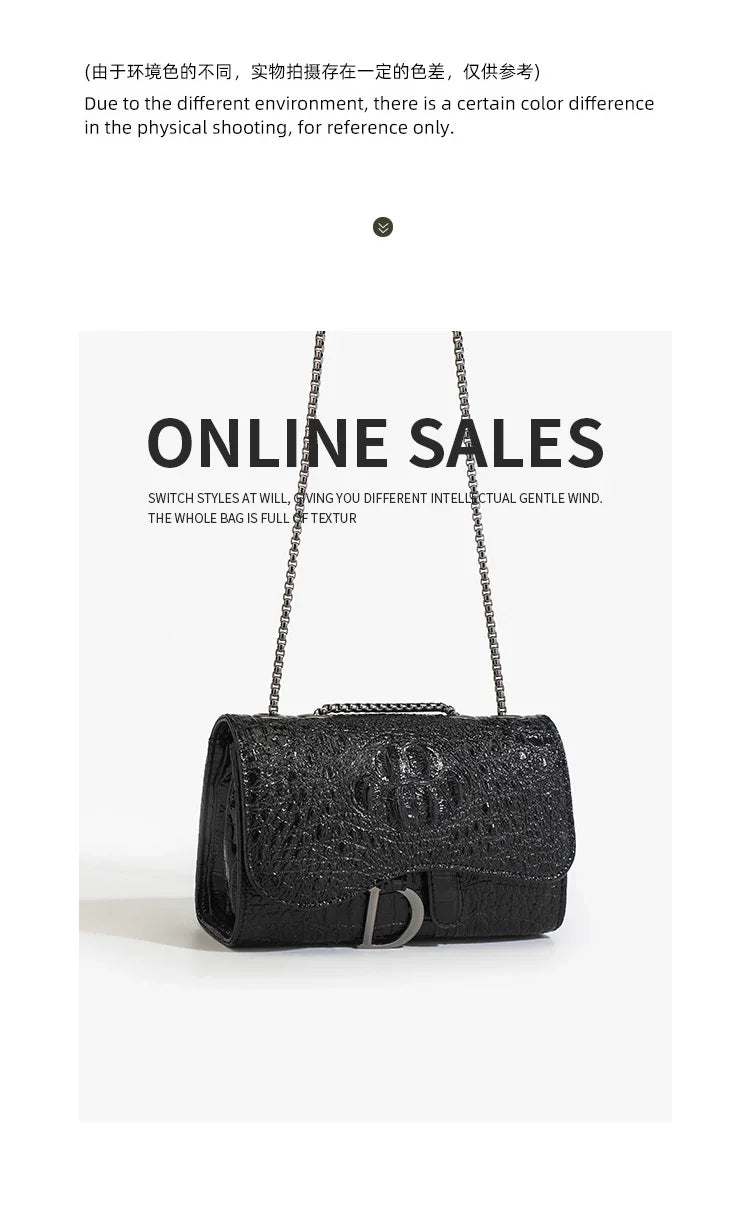 Women's Luxury Handbag Brand Crossbody Bags Female Chains Shoulder Messenger Hand Bags Sequined Casual purses and handbags - Tasawoq