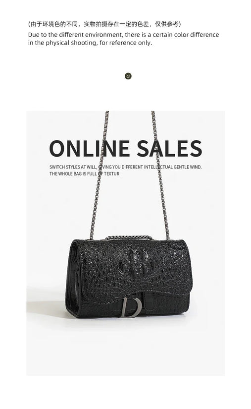 Women's Luxury Handbag Brand Crossbody Bags Female Chains Shoulder Messenger Hand Bags Sequined Casual purses and handbags - Tasawoq