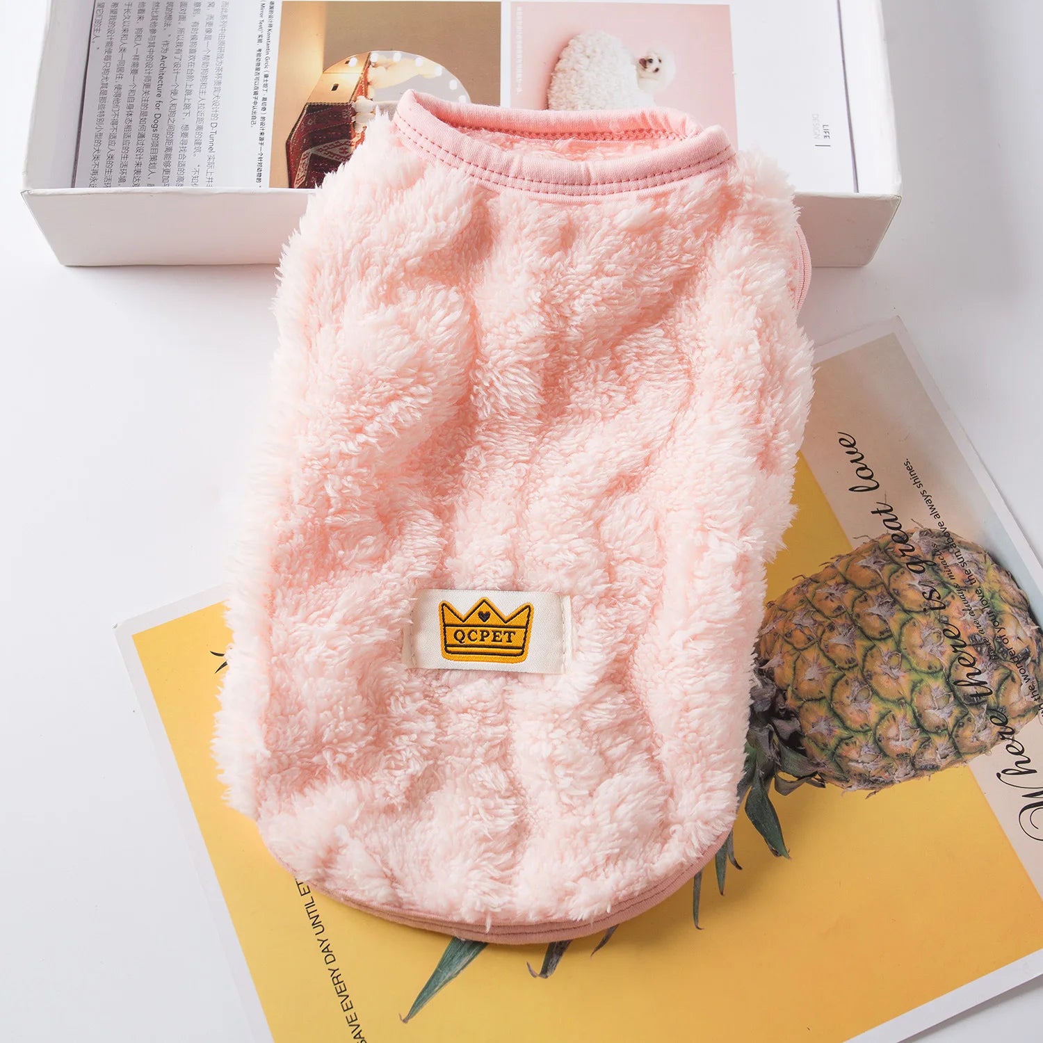 Soft Cozy Cat Clothes Autumn Winter Warm Fleece Sweatshirt for Small Dogs Puppy Kitten Jacket Coat Pet Sphynx Costume Sweater - Tasawoq