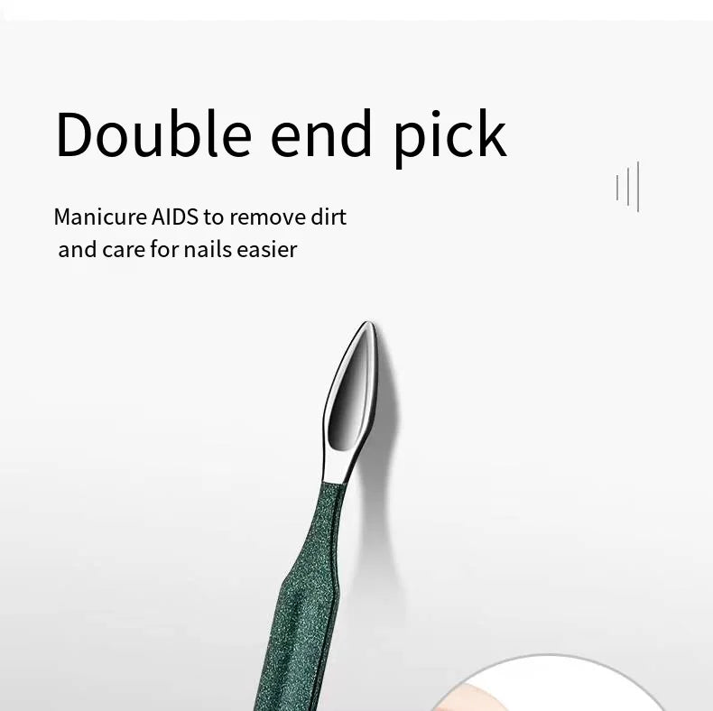 Nail Scissors Set Household High End Mens And Womens Special Nail Clippers Manicure Beauty Tools 6 Piece Portable Household - Tasawoq